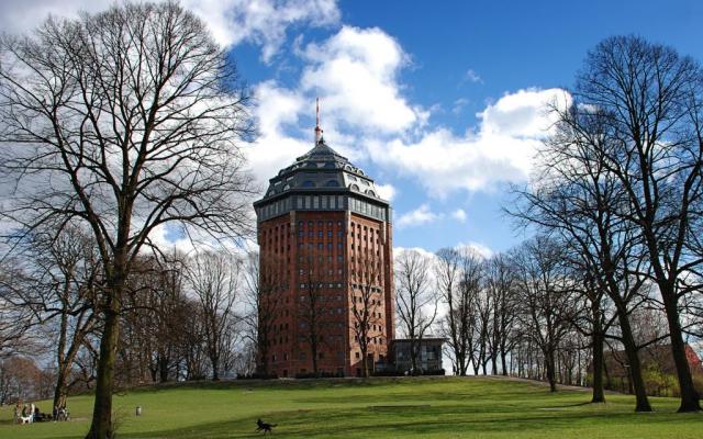 Wasserturm im Schanzenpark Hamburg